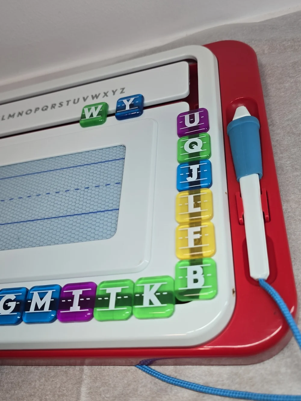 Fisher-Price Think & Learn Alpha SlideWriter Preschool Magnetic Drawing Tablet